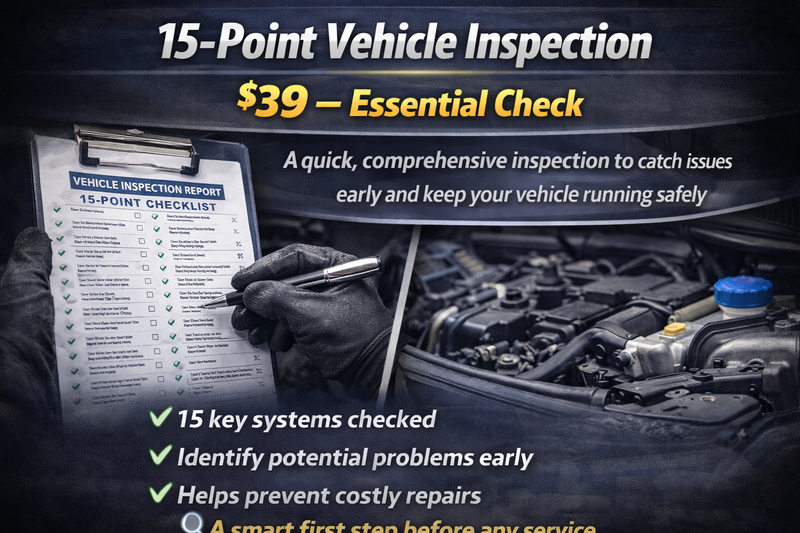 15-Point Vehicle Inspection