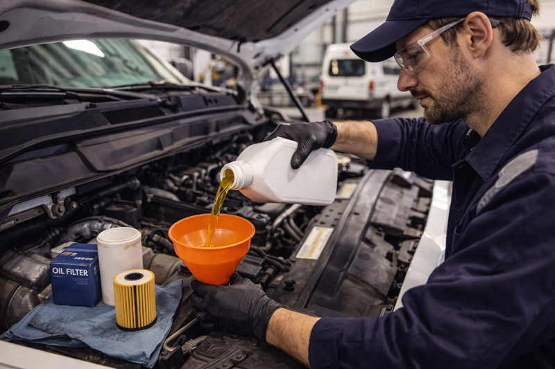 Auto Oil Change Service