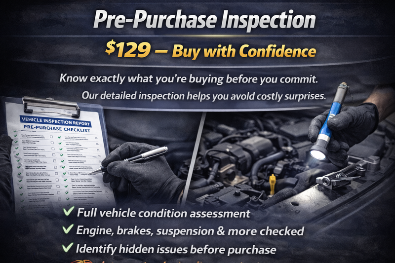 Pre-Purchase Inspection