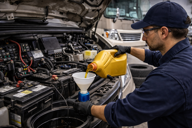 RV Oil Change Service